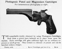 Photogenic Pistol Advertisement